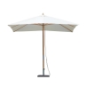Garten-Sonnenschirm mit mittigem Bambus-Holzpfosten 3x2m Arunya Aktion