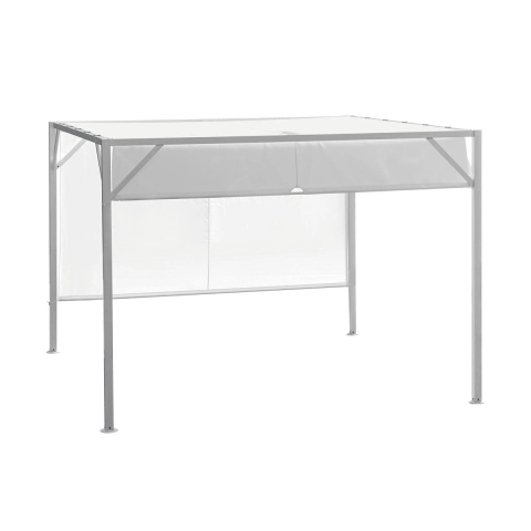 Gartenpergola 3x3 mit verschiebbarem Dach Skroda Aktion