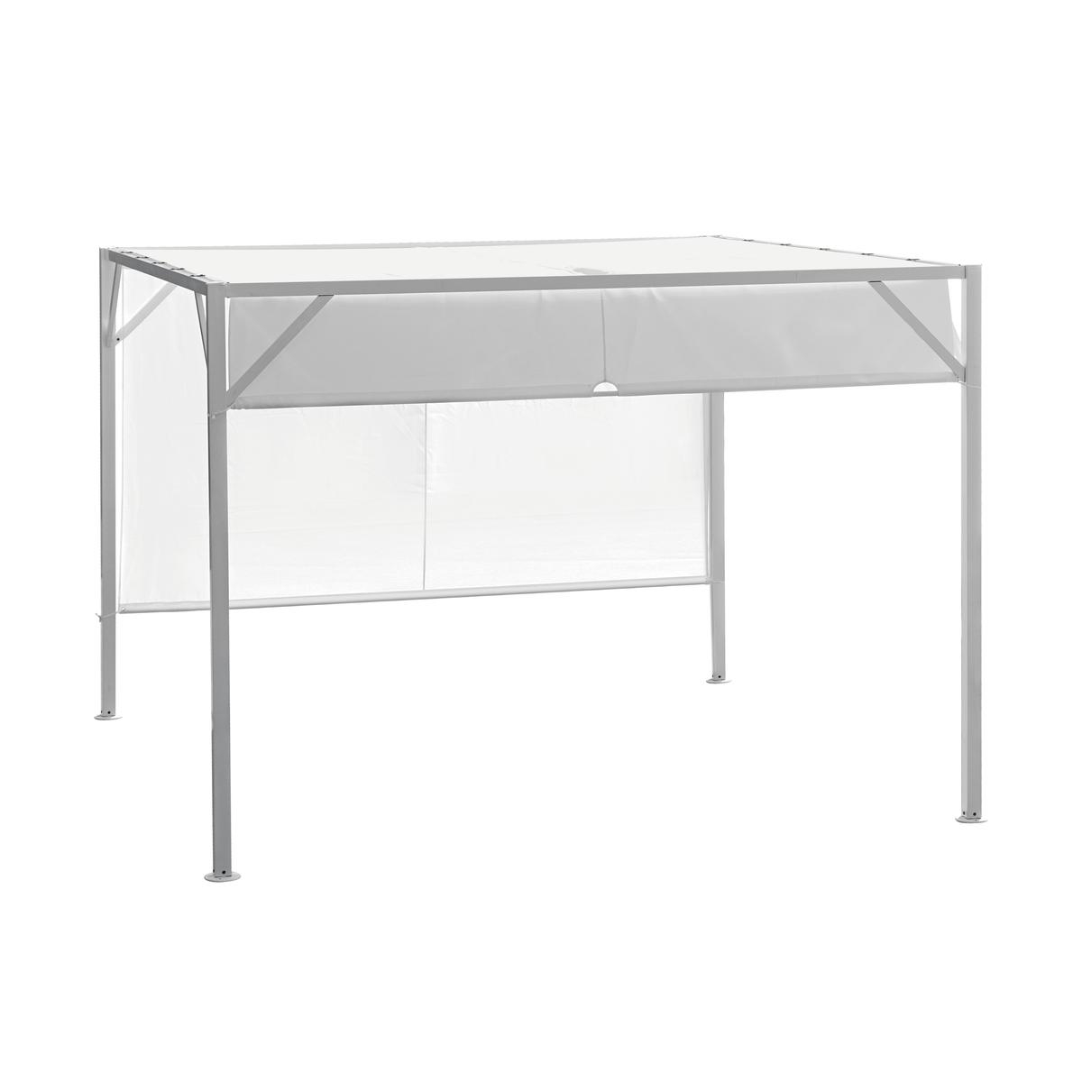 Gartenpergola 3x3 mit verschiebbarem Dach Skroda