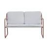 Modernes Gartenmöbel-Set Tinos mit 2 Sesseln, Sofa und Tisch Verkauf