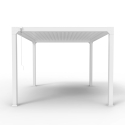 Bioklimatische Garten Pergola 3x3m manuell Aluminium Guadalupe Lagerbestand