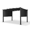 Aluminium rechteckig Gartenpavillon 3x4m Barbados Katalog