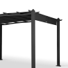 Aluminium rechteckig Gartenpavillon 3x4m Barbados Lagerbestand