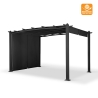 Aluminium rechteckig Gartenpavillon 3x4m Barbados Verkauf