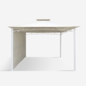 Gazebo 3,3x3,3 Meter Garten Bar Veranda Markt Pagode Antigua uv
