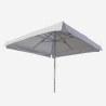 Gartenschirm 3x3 Sonnenschirm Alu mittelmast Quadratisch Café Hotel Marte Katalog