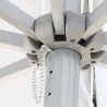 Gartenschirm 3x3 Sonnenschirm Alu mittelmast Quadratisch Café Hotel Marte 