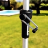 Gartenschirm 3m Sonnenschirm Garten Café Alu mittelmast Achteckig Eden Preis