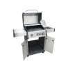 Gasgrill aus Stahl mit 3 Brennern und Seitenkocher Montana Angebot