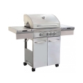 Gasgrill mit 4 Brennern aus Edelstahl Texas Aktion