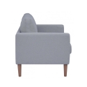 Moderner 2-Sitzer Sofa aus Baumwolle 137x73x82cm Ramsey Eigenschaften