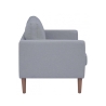 Moderner 2-Sitzer Sofa aus Baumwolle 137x73x82cm Ramsey Eigenschaften