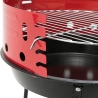 Runder Kohlegrill tragbar Ø36cm Camping-Grill Rabatte