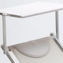 Professionelle Sonnenliege Aluminium Italia 