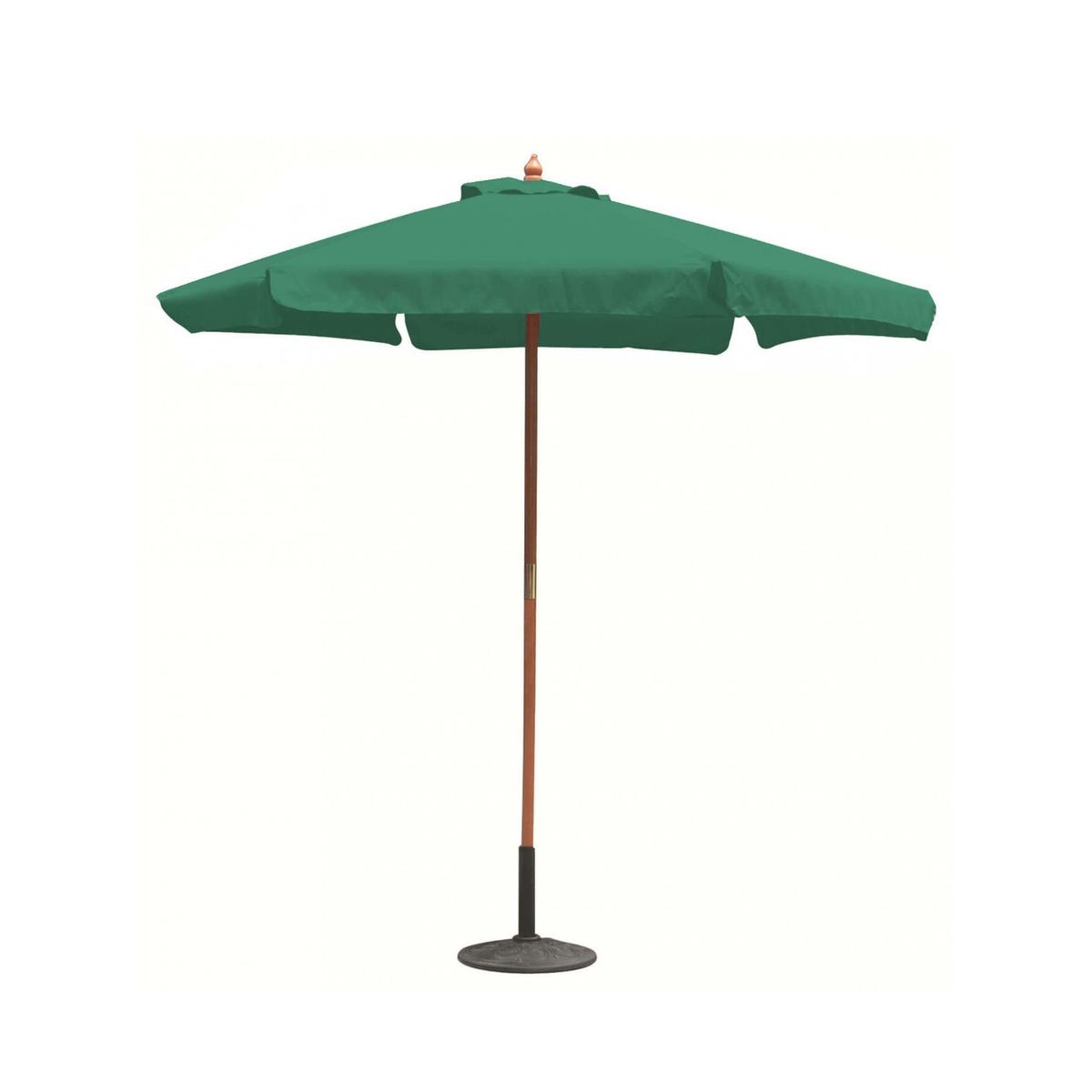 Garten-Sonnenschirm Ø3m mit Holzmittelmast Fantasy