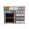 Shabby-Chic Kommode in Holz Multicolor Greg Sales