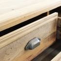 Farley Kommode aus naturbelassenem Holz für das Schlafzimmer mit 5 Schubladen Rabatte