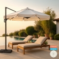 Boracay Ampelschirm Sonnenschirm Gartenschirm 3x3 Aktion