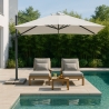 Ampelschirm 3x3 Quadratisch Pendelschirm Garten Café Alu Paradise Sales
