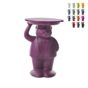 Moderner, nachhaltiger Design-Beistelltisch 60 cm für Bars und Restaurants Ambrogio Eigenschaften