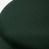 Niedriger runder gepolsterter Samt Hocker Pouf Design Rossetto Auswahl