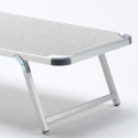 20er Set Nettuno Aluminium Sonnenliegen mit verstellbarem Sonnendach 