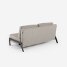 2-Sitzer Sofa Bett modernes Design aus Stoff Wohnzimmer Bellamy Katalog