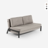 2-Sitzer Sofa Bett modernes Design aus Stoff Wohnzimmer Bellamy Aktion