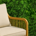Künstlicher Zaun 50x50cm Kunstfarn 3D Garten Balkon Pritus Angebot