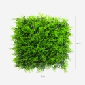 Künstlicher Zaun 50x50cm Kunstfarn 3D Garten Balkon Pritus Rabatte