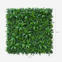 Künstliches realistisches 3D-Gartenpaneel 100x100cm Farnuk Rabatte