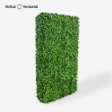 Künstliche Hecke Umzäunung 106x33x208cm Immergrüner Gardenia Vernas Rabatte
