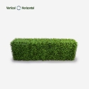 Künstliche Hecke für niedrigen Gartenzaun aus Buchsbaum 158x33x56cm Robuk Angebot