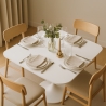 Quadratischer Tisch Design Goblet Stil für Bar Küche Esszimmer Lillium 80 Kosten