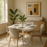 Quadratischer Tisch Design Goblet Stil für Bar Küche Esszimmer Lillium 80 Angebot