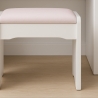 Schminktisch mit rundem Spiegel und Hocker für das Schlafzimmer Babette Eigenschaften