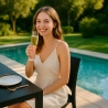 24er Paris Grand Soleil Stapelbare Stühle für Bars und Restaurants Polypropylen Angebot