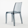 Cristal Light Grand Soleil Design stapelbare Stühle aus transparentem Polycarbonat für Küche und Bar Kauf