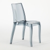 Cristal Light Grand Soleil Design stapelbare Stühle aus transparentem Polycarbonat für Küche und Bar Preis