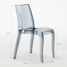 Cristal Light Grand Soleil Design stapelbare Stühle aus transparentem Polycarbonat für Küche und Bar 