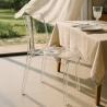18er Set Cristal Light Grand Soleil transparente Stühle Bars und Restaurants Auswahl