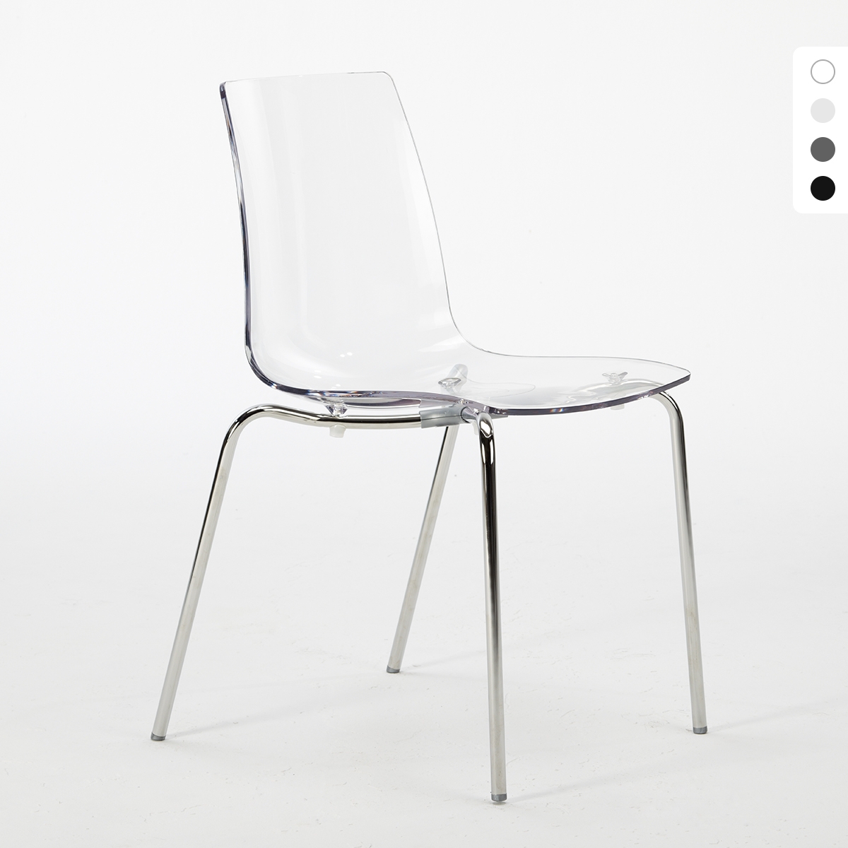 Lollipop Grand Soleil Stühle Barstuhl Küche Stahlbeine Stapelbar