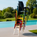 Ice Grand Soleil stapelbare Küchen- und Barstühle aus Polypropylen 
