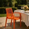 Grand Soleil Gruvyer Arm Polypropylen Stühle mit Armlehnen Garten Bar Sales