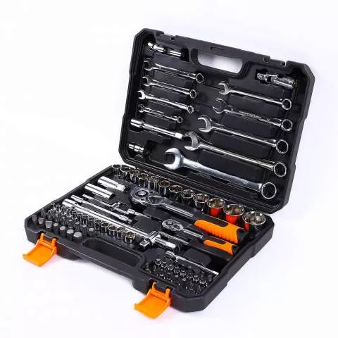 Werkzeugsatz Koffer Ratschenschlüssel Ratschensteckschlüssel 399 Stück Rx