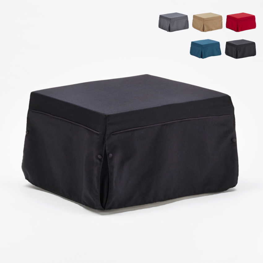 Fußhocker Pouf Bett wandelbares Klappbett Morfeo Eigenschaften