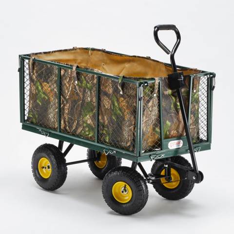 Gartenwagen für Den Transport Von Holz und Gras 400kg Shire Aktion