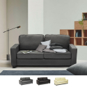 Couch Sofa 2 Sitzer Wohnzimmer Wartezimmer Stoff Rubino