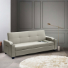 2-Sitzer-Kunstleder-Schlafsofa Ambra pronto letto Verkauf