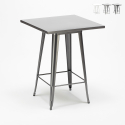 Tisch im industriellen stil aus stahl und metall 60x60 hocker Nut Katalog